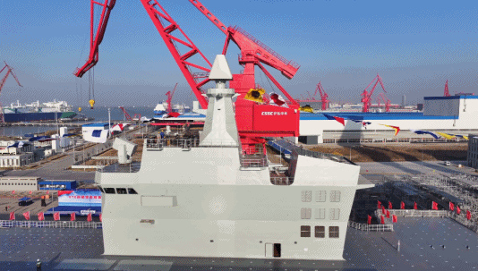 杠杆配资 海军四川舰 正式出坞！